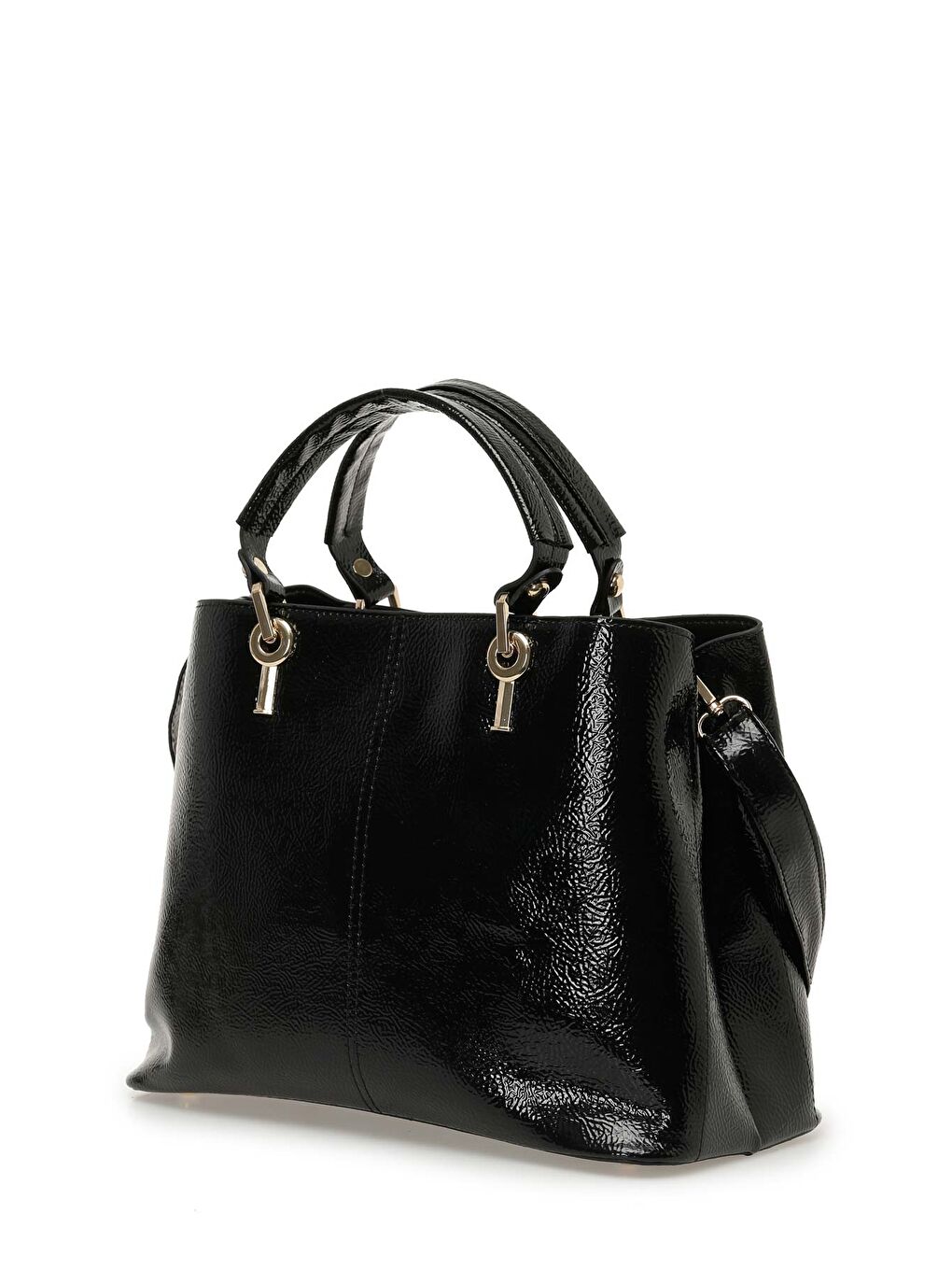 RGN BSC EL 5PR Siyah Kadın El Çantası-1