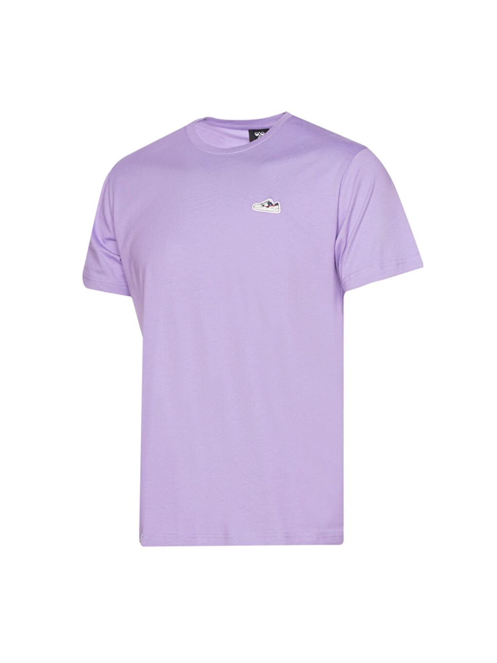 Junle Erkek Mor Yuvarlak Yaka Tişört