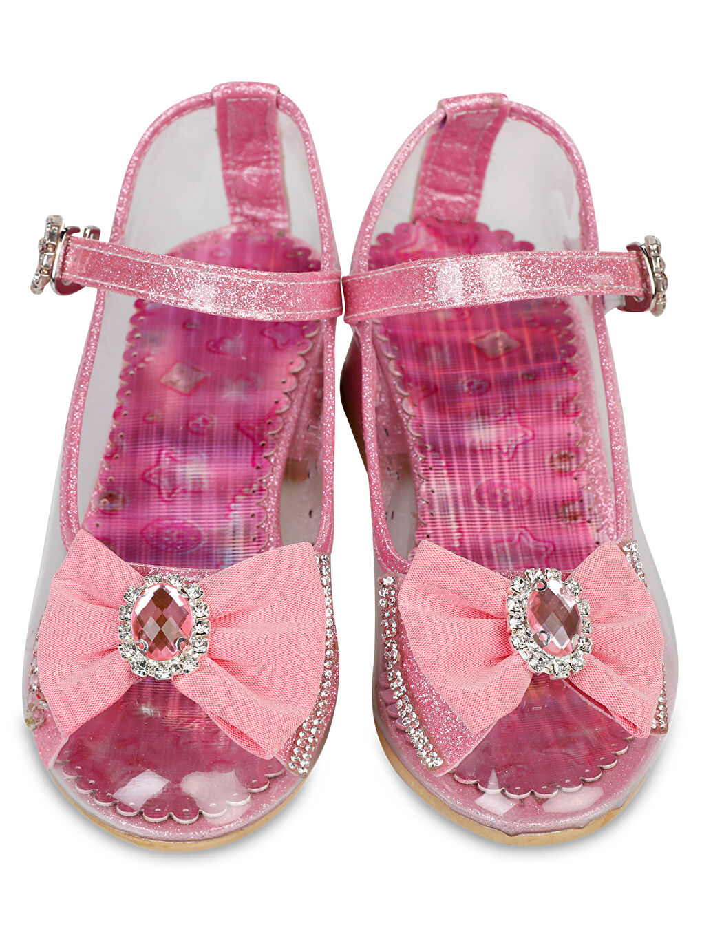 Kız Çocuk Babet Ayakkabı 26-30 Numara Açık Pembe-2