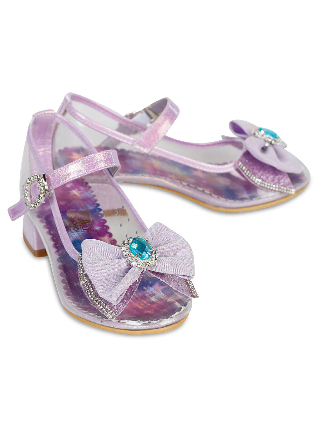 Kız Çocuk Babet Ayakkabı 26-30 Numara Lila-1