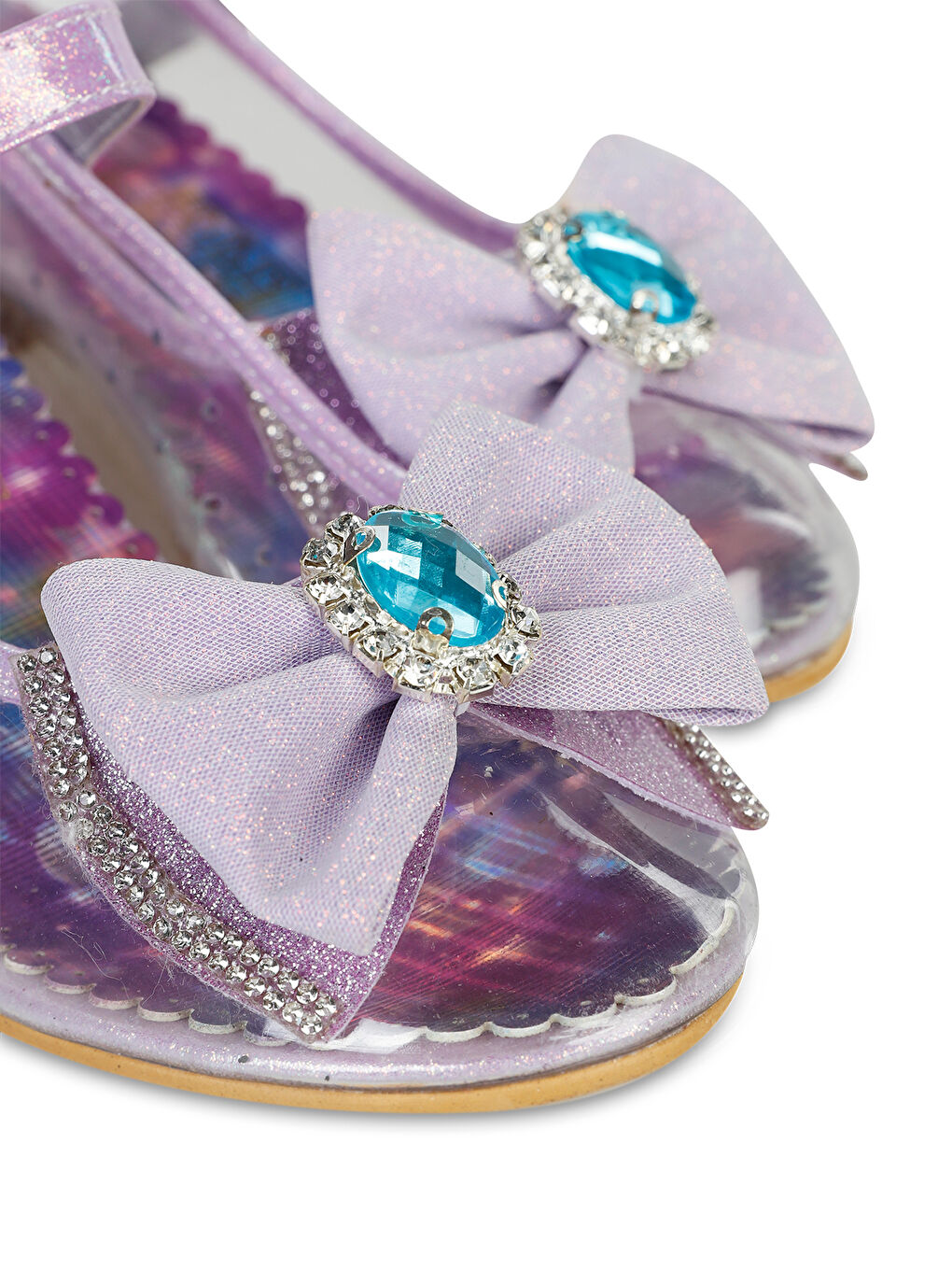 Kız Çocuk Babet Ayakkabı 26-30 Numara Lila-3