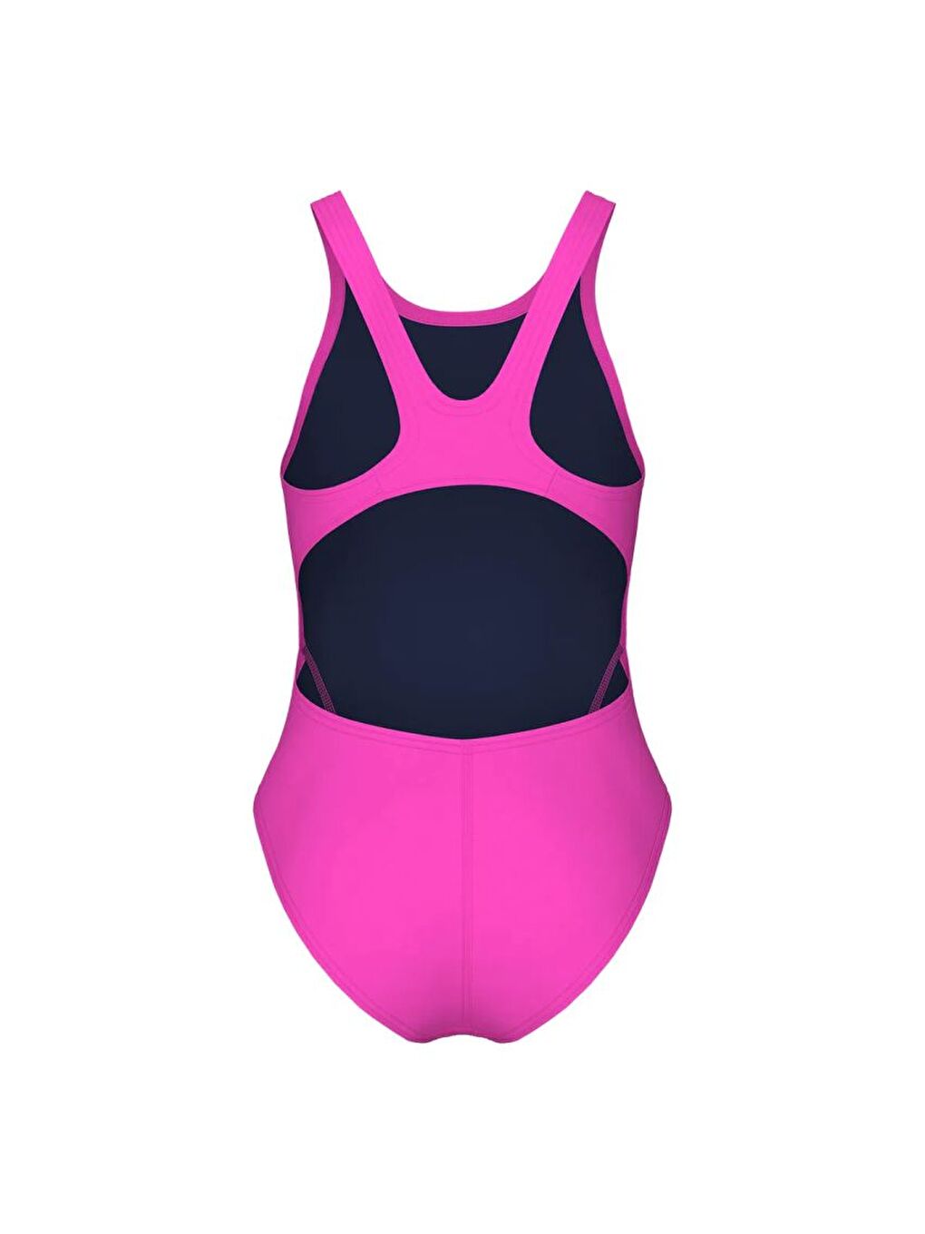 Team Swimsuit Swim Tech Solid Çocuk Pembe Yüzücü Mayosu 004764908-1