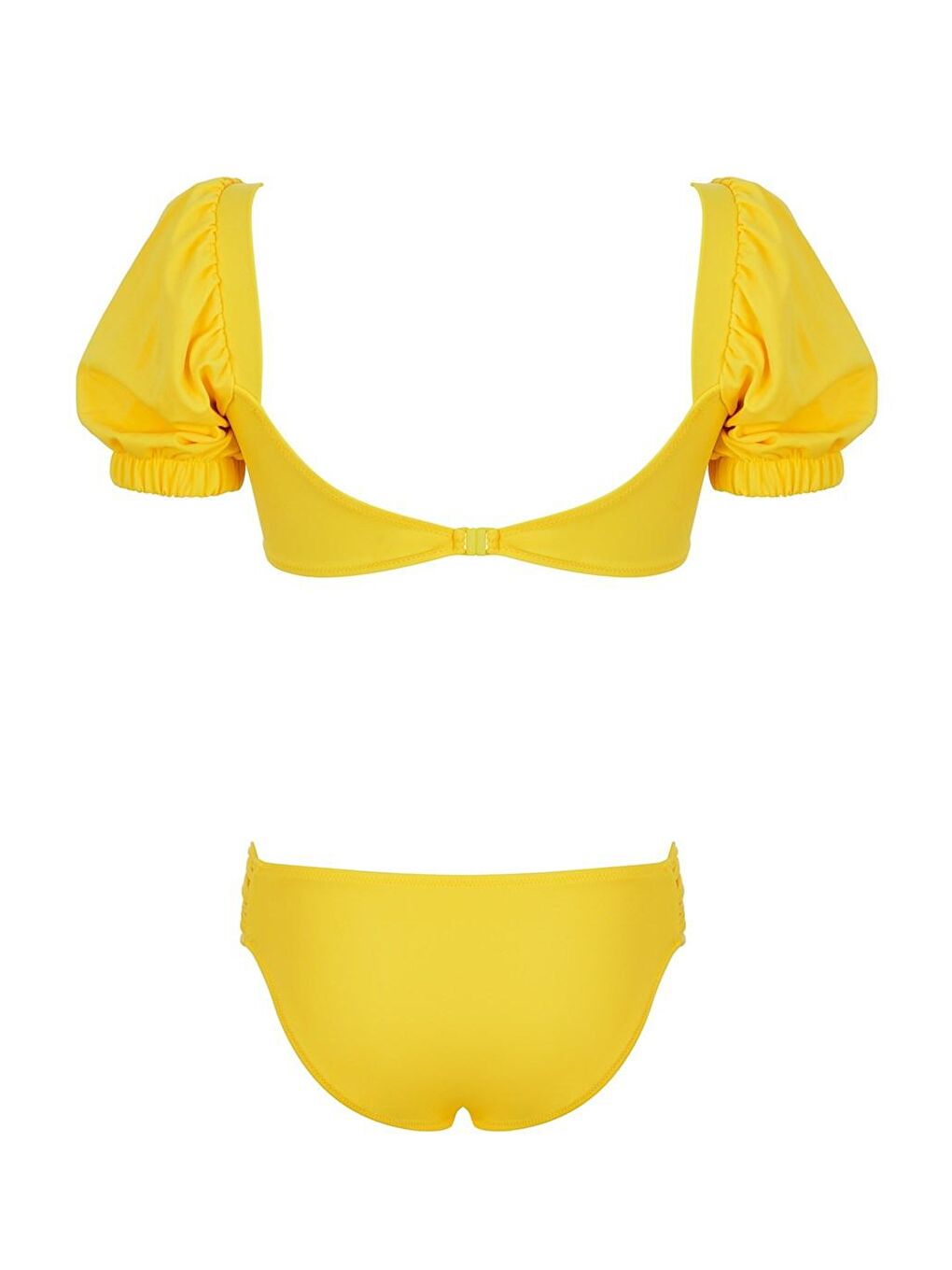 SAILOR moda Sarı Kolu Volanlı Bikini Takım - 1