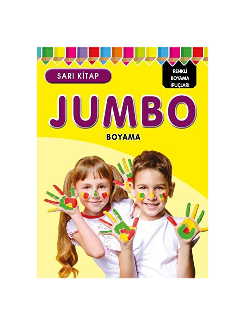 Jumbo Boyama Sarı Kitap