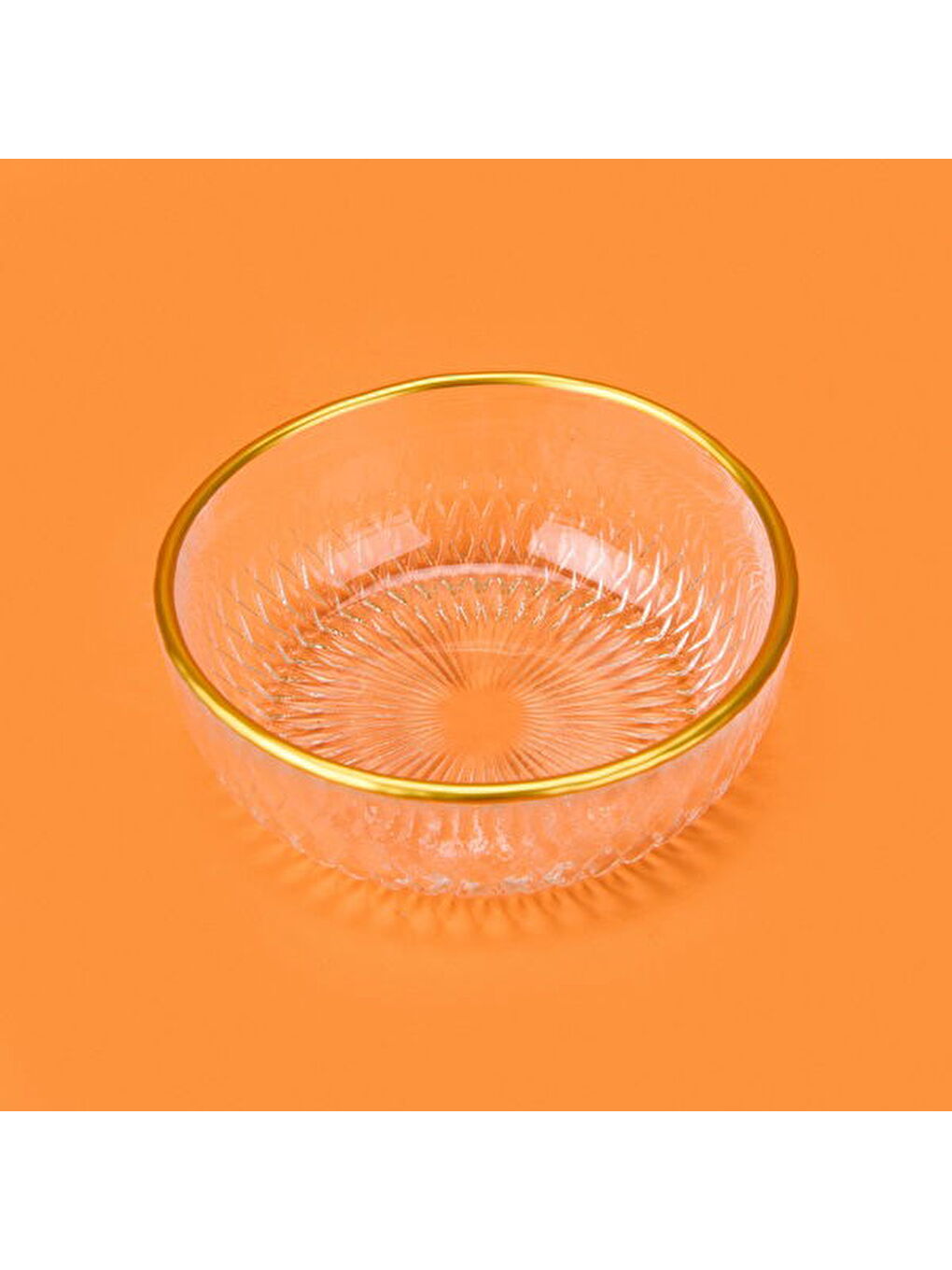 Karışık Kitchen Zelazo 4'lü Kase Seti - Şeffaf / Altın - 11,5 cm-3