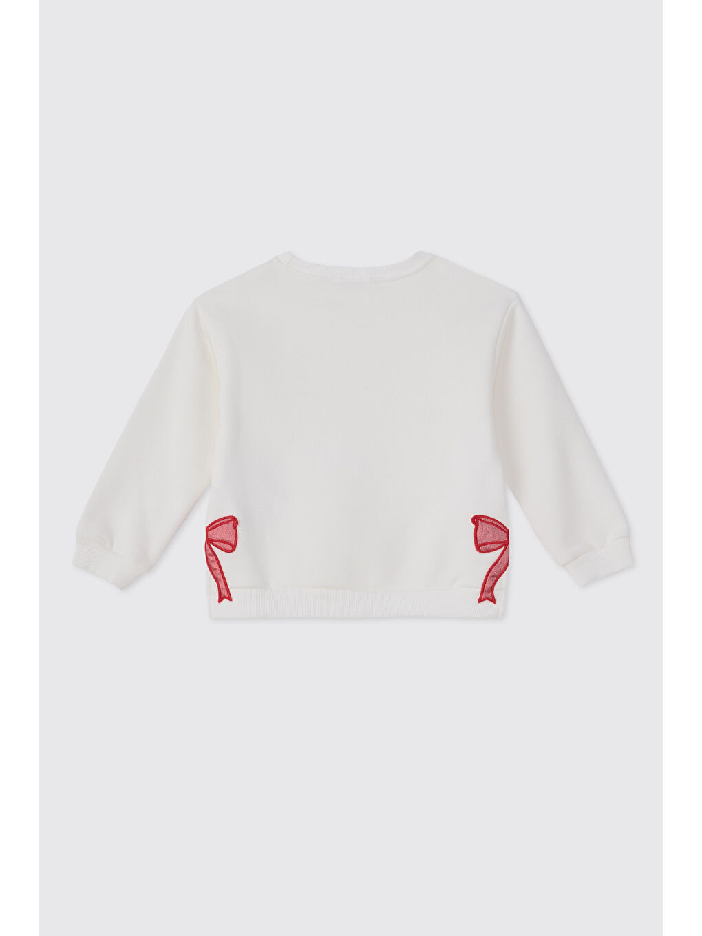 Kız Bebek Beyaz Sweatshirt-1