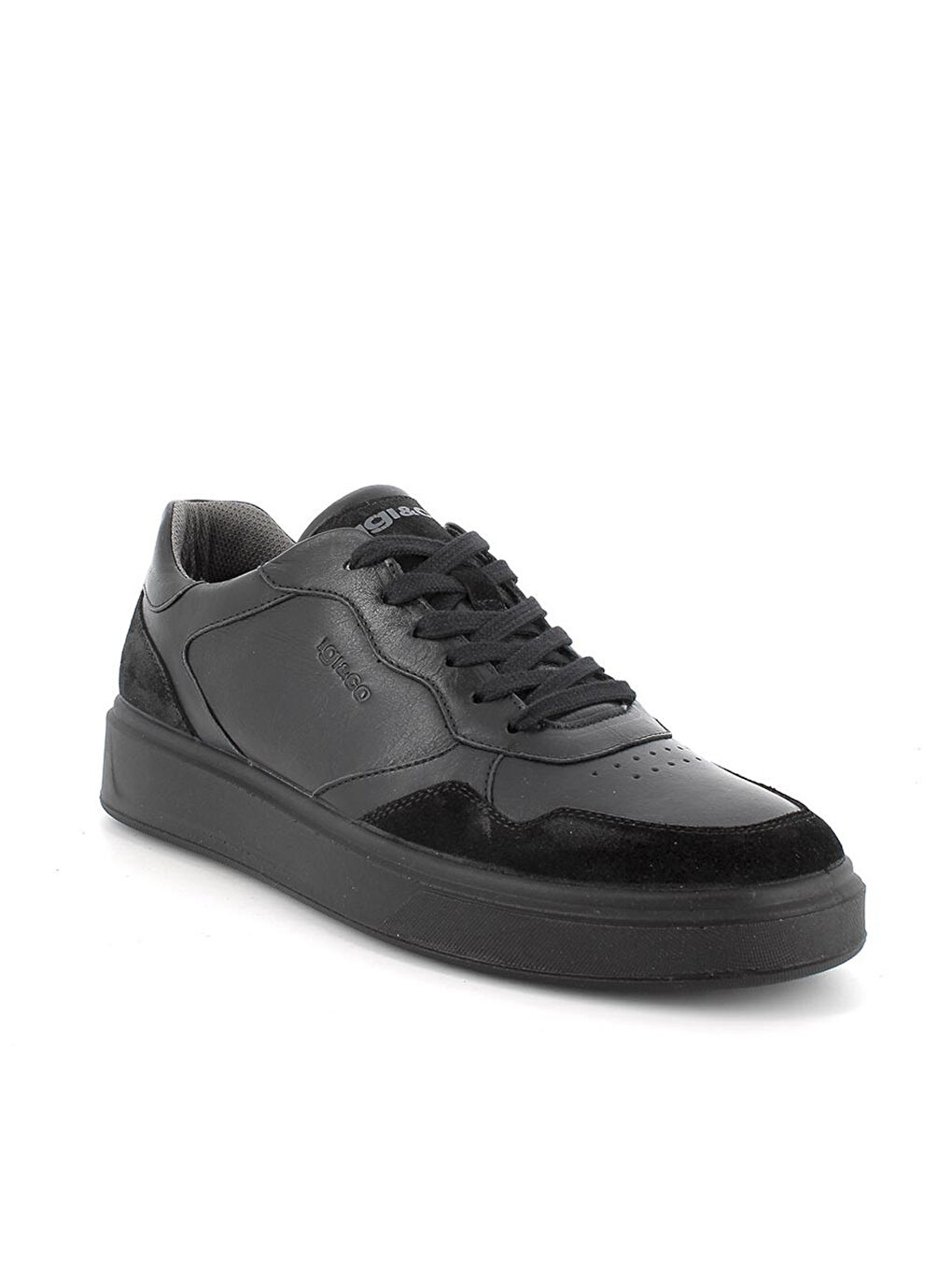 Siyah Erkek Sneaker 4638100 UNE 46381 NERO-1