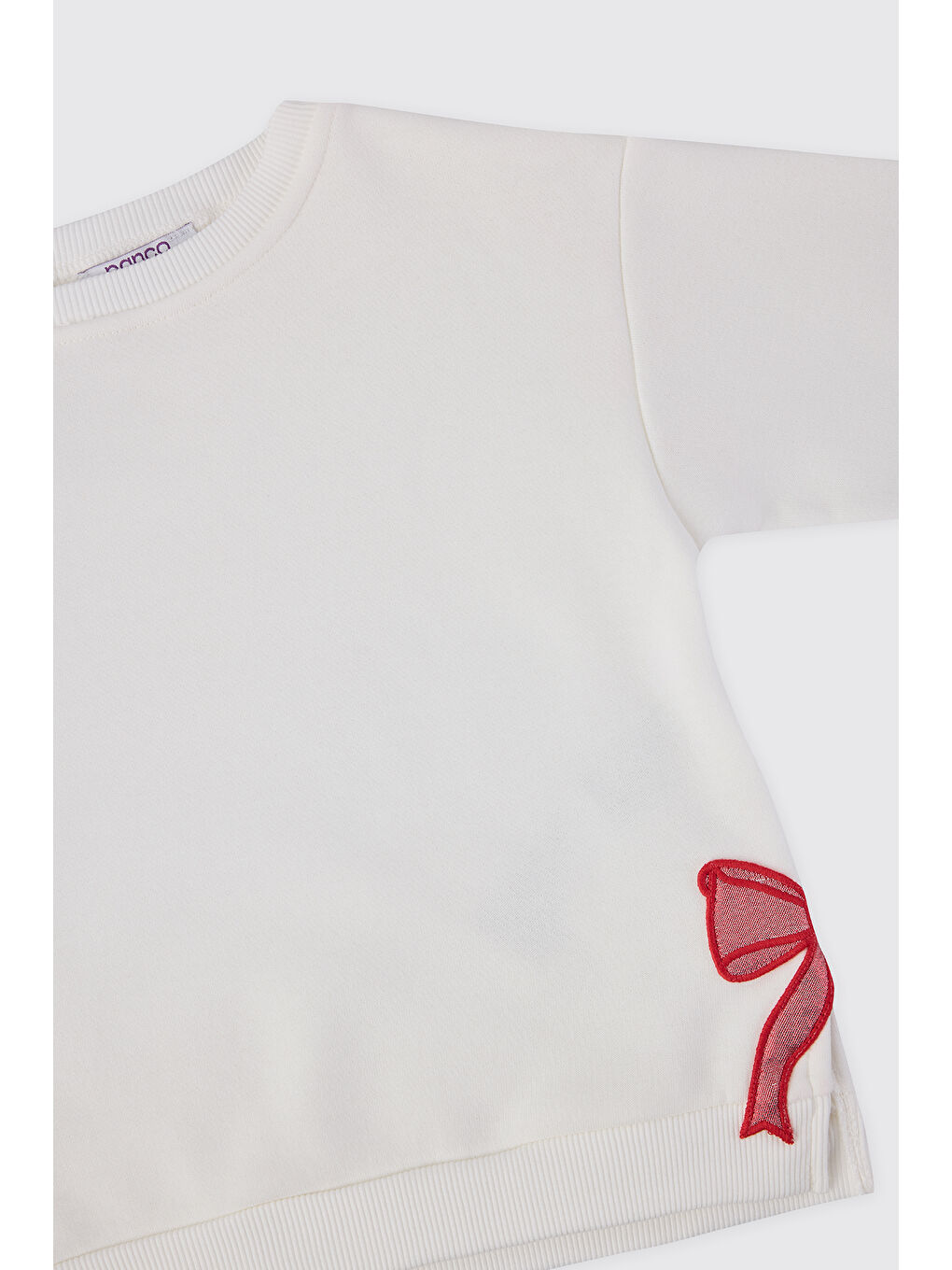 Kız Bebek Beyaz Sweatshirt-2