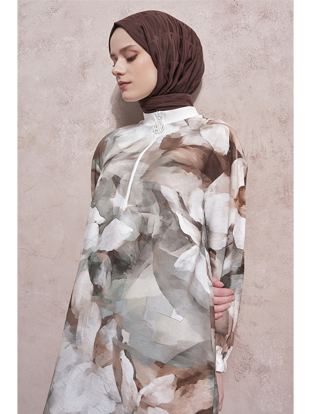 Desenli Tunik Yeşil-3