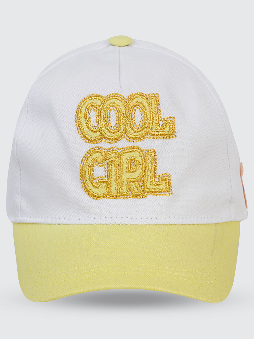 Kız Çocuk Şapka 4-8 Yaş Beyaz-1