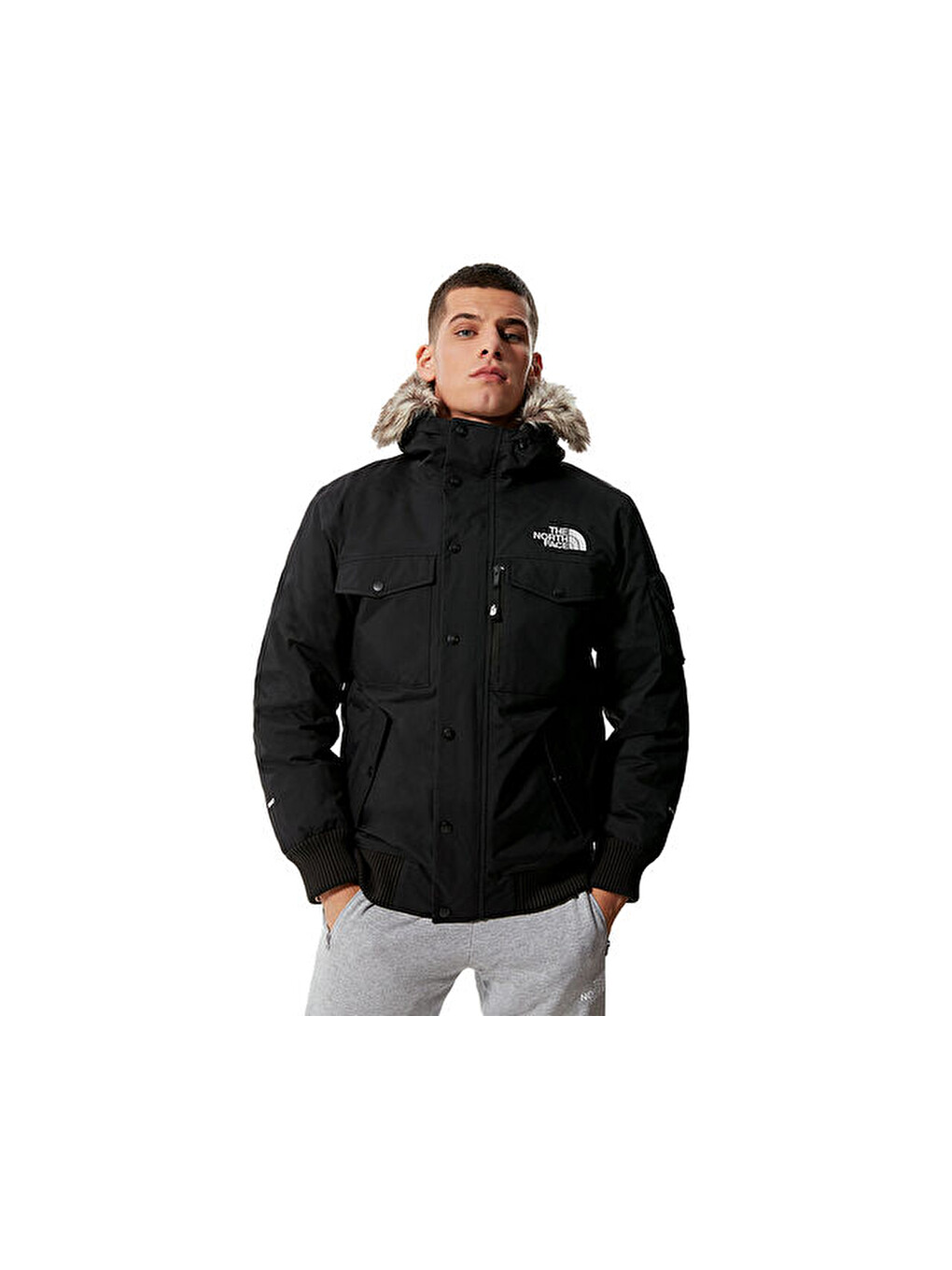 M Rec Gotham Jkt Erkek Outdoor Montu Nf0a4m8fjk31 Siyah