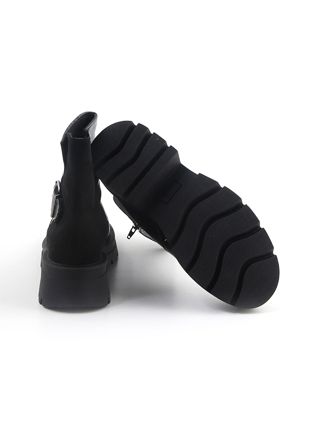 Siyah Kadın Bot 9P5461RY 5461 Vitello RY Nero-4