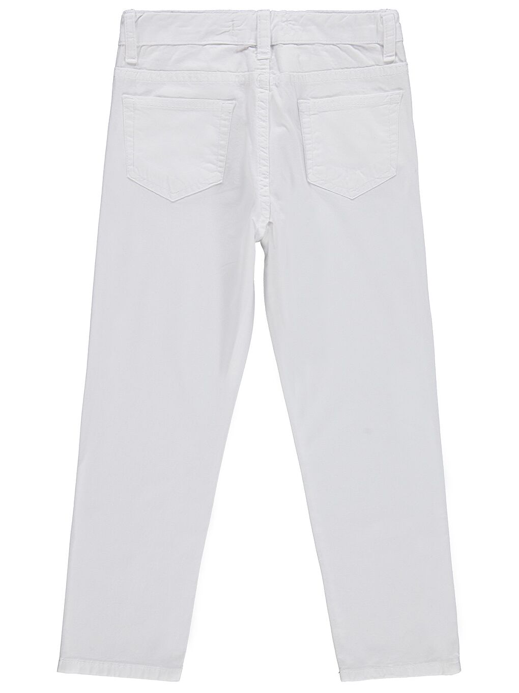 Boys 5 Cep Basic 6-9 Yaş Pantolon - Beyaz-1