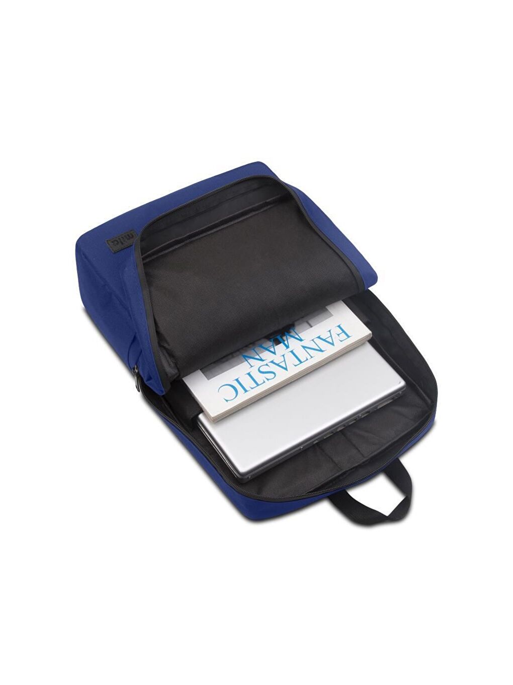 Lacivert PR-EK101 15,6' Su Geçirmez Kumaş Notebook Sırt Çantası+M30 Notebook Soğutucu-5