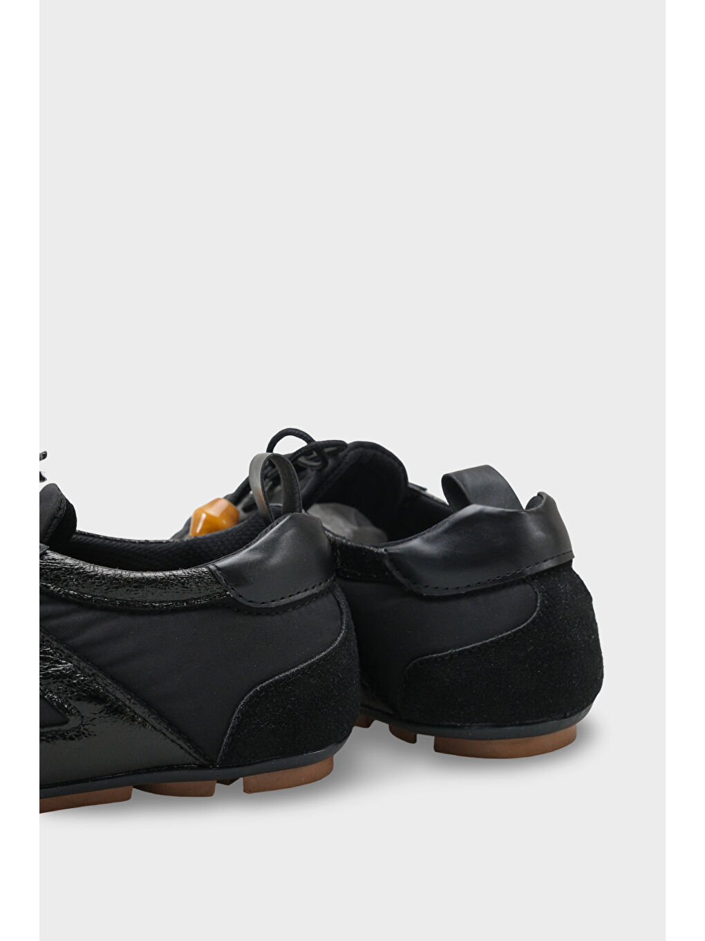 Siyah Kadın Sneaker Spor Ayakkabı-3