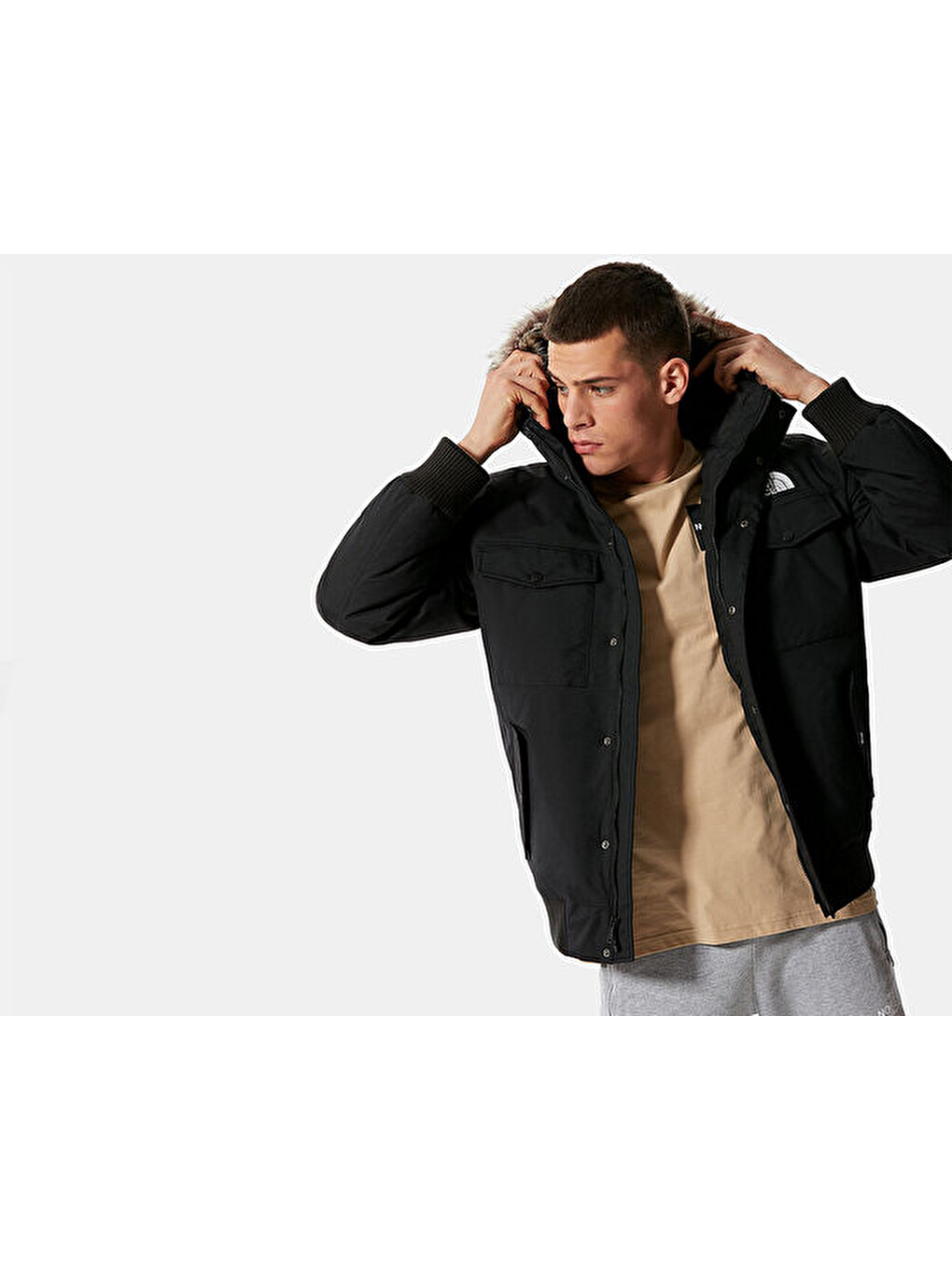 M Rec Gotham Jkt Erkek Outdoor Montu Nf0a4m8fjk31 Siyah-3