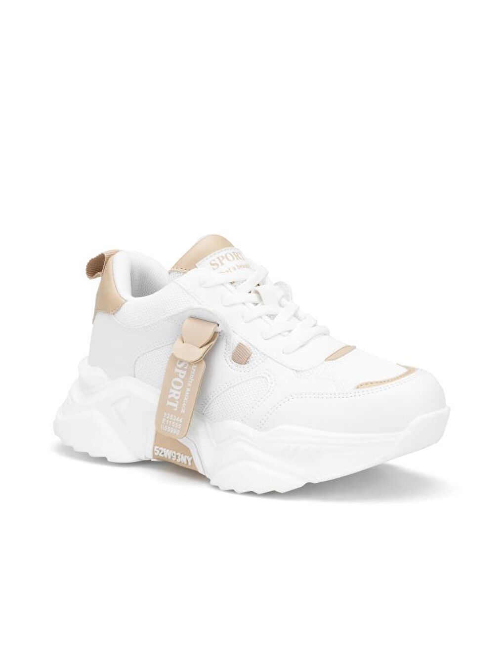 Beyaz DS.PMD239K2051 Sneaker Günlük Spor Ayakkabı 2025 Kadın