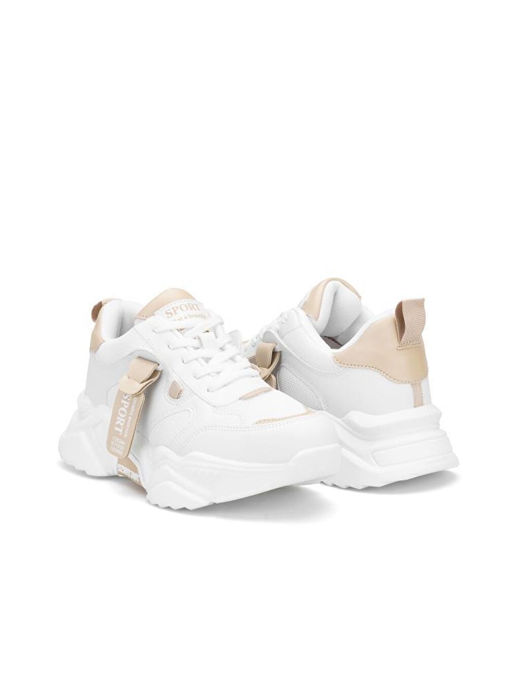 Beyaz DS.PMD239K2051 Sneaker Günlük Spor Ayakkabı 2025 Kadın-1