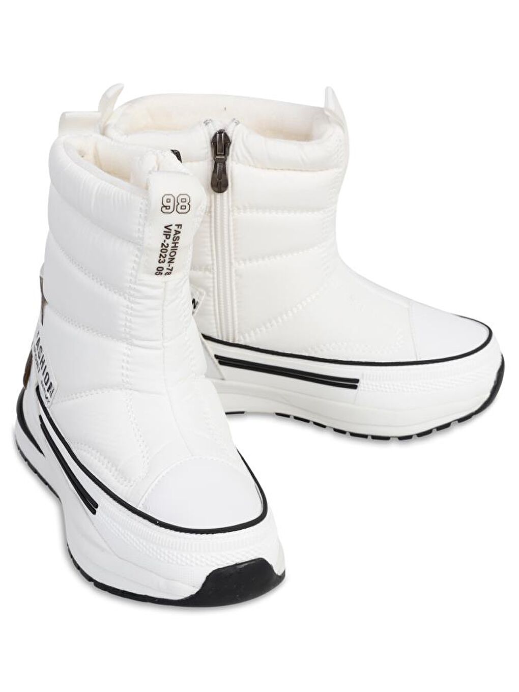 Girls Kız Çocuk Kar Botu 32- - Beyaz 33-1