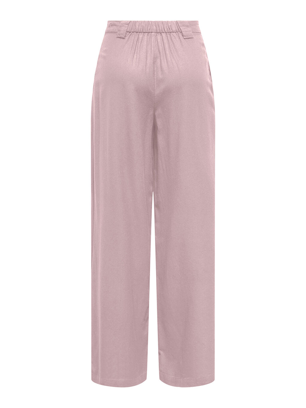 Pembe Onlsvea Keten Karışımlı Regular Fit Orta Bel Kadın Pantolon 15364120-1
