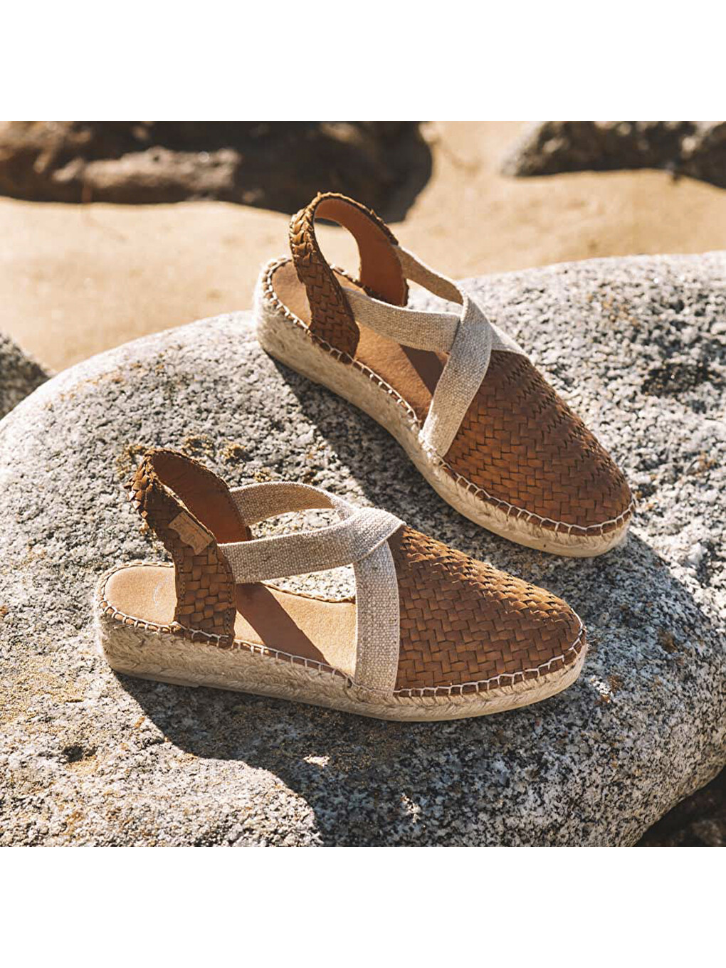 Kahverengi Kadın Espadril Siracusa Cuiro-4