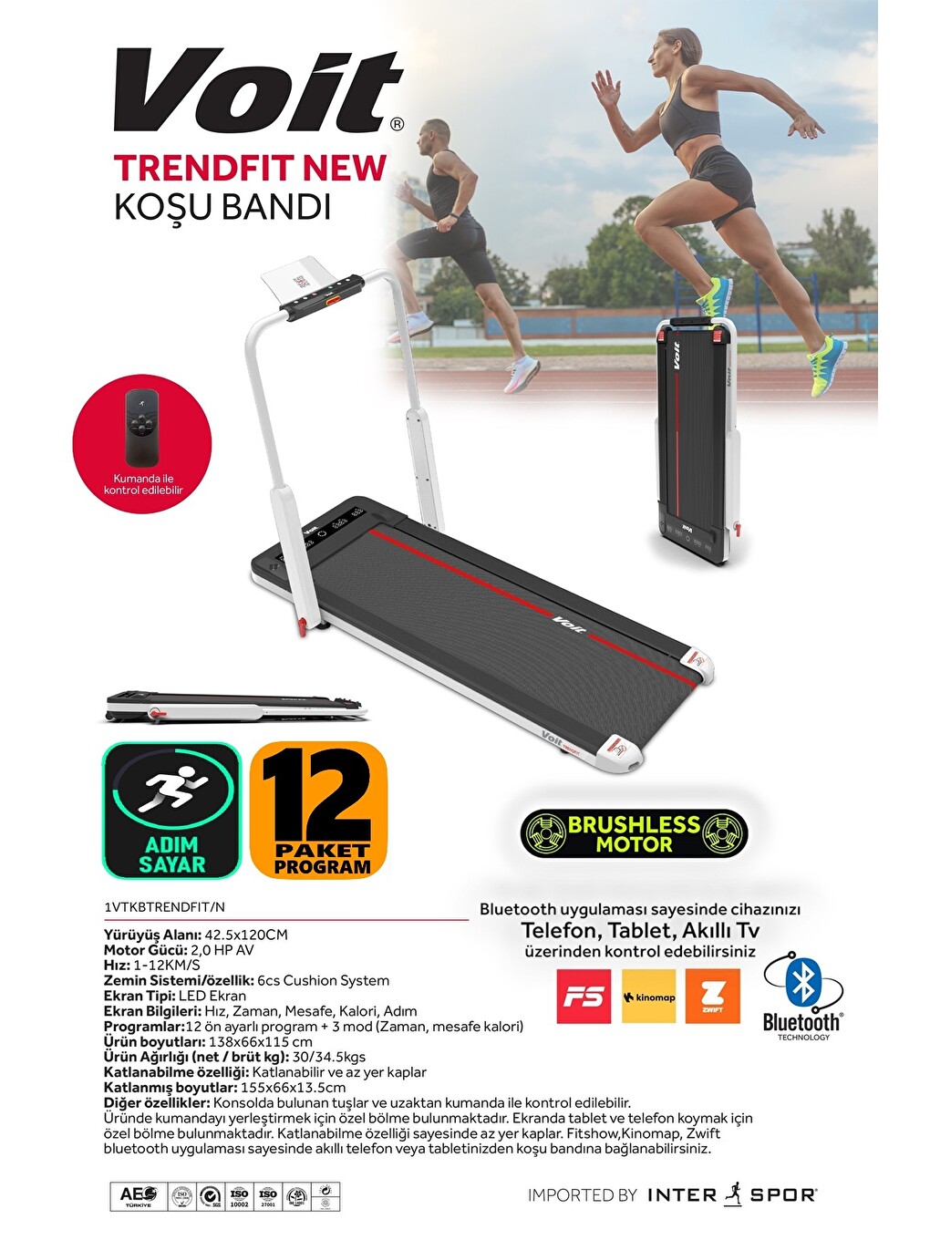 Beyaz Trendfit Bluetooth-4