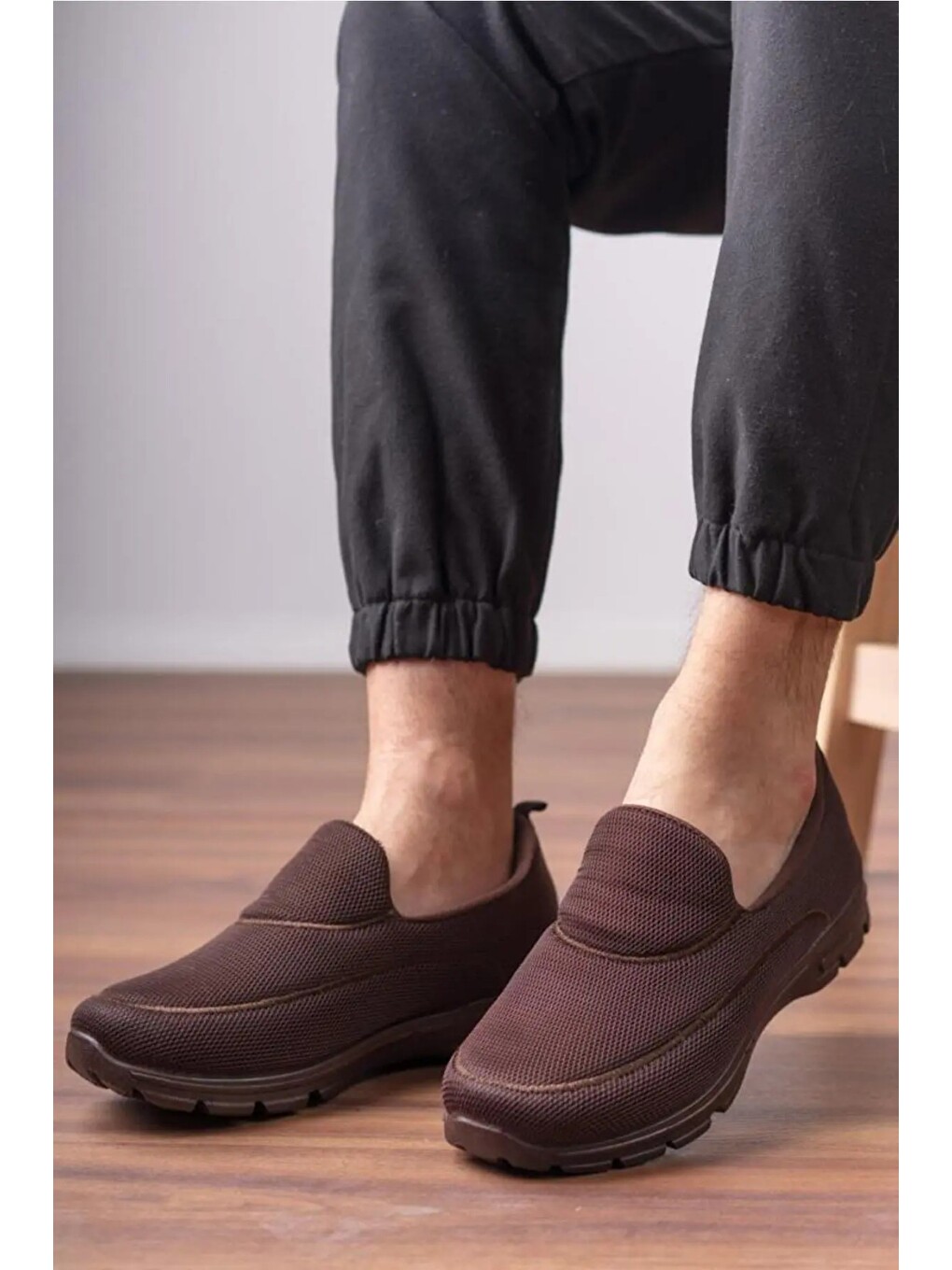 Kahverengi Unisex Aqua Ayakkabı Günlük Ayakkabı Ortopedik Taban Günlük Ayakkabı Sneakers
