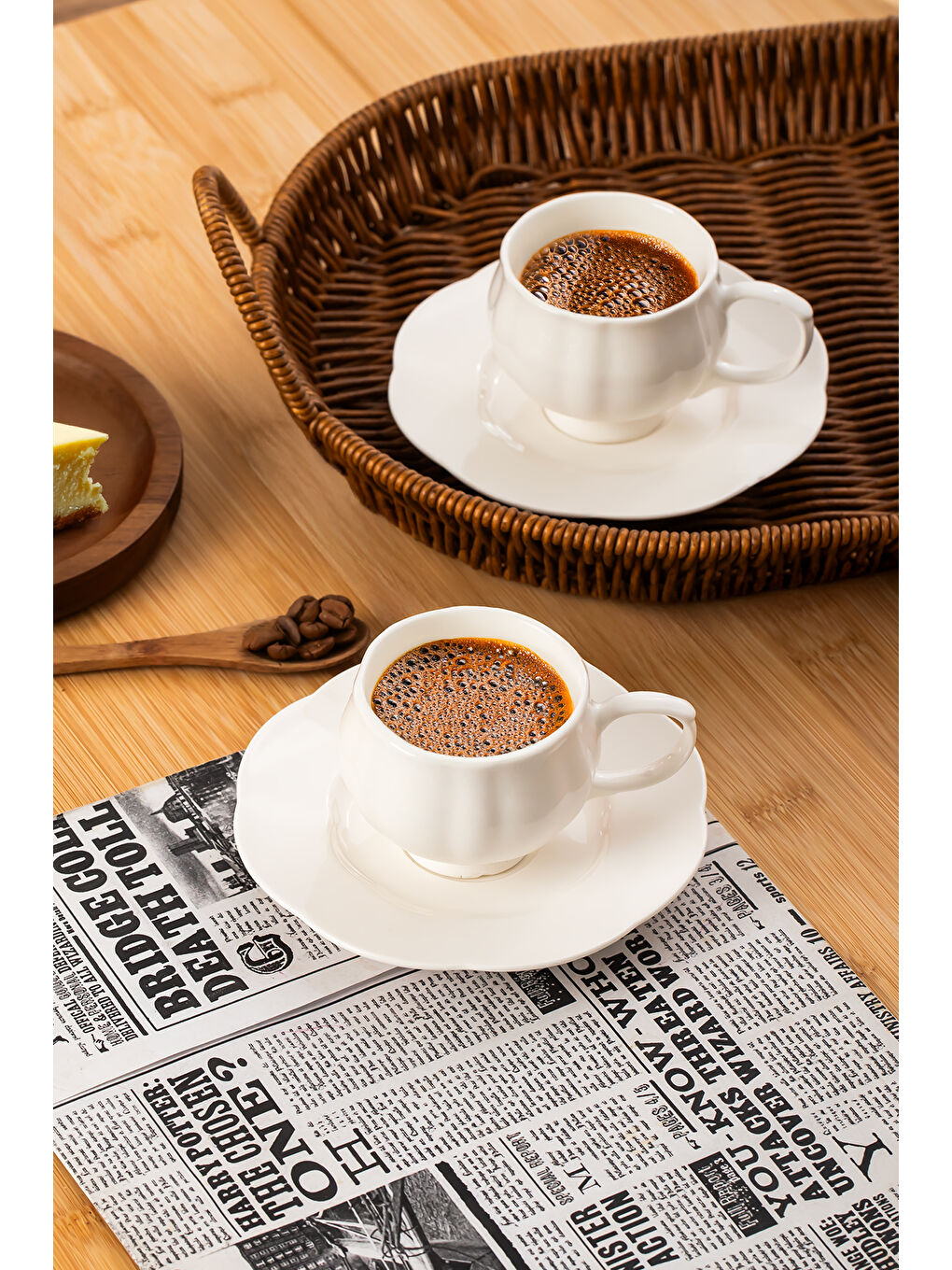 Beyaz 11915 Emery White 6'li Fincan Tak (kopuk)