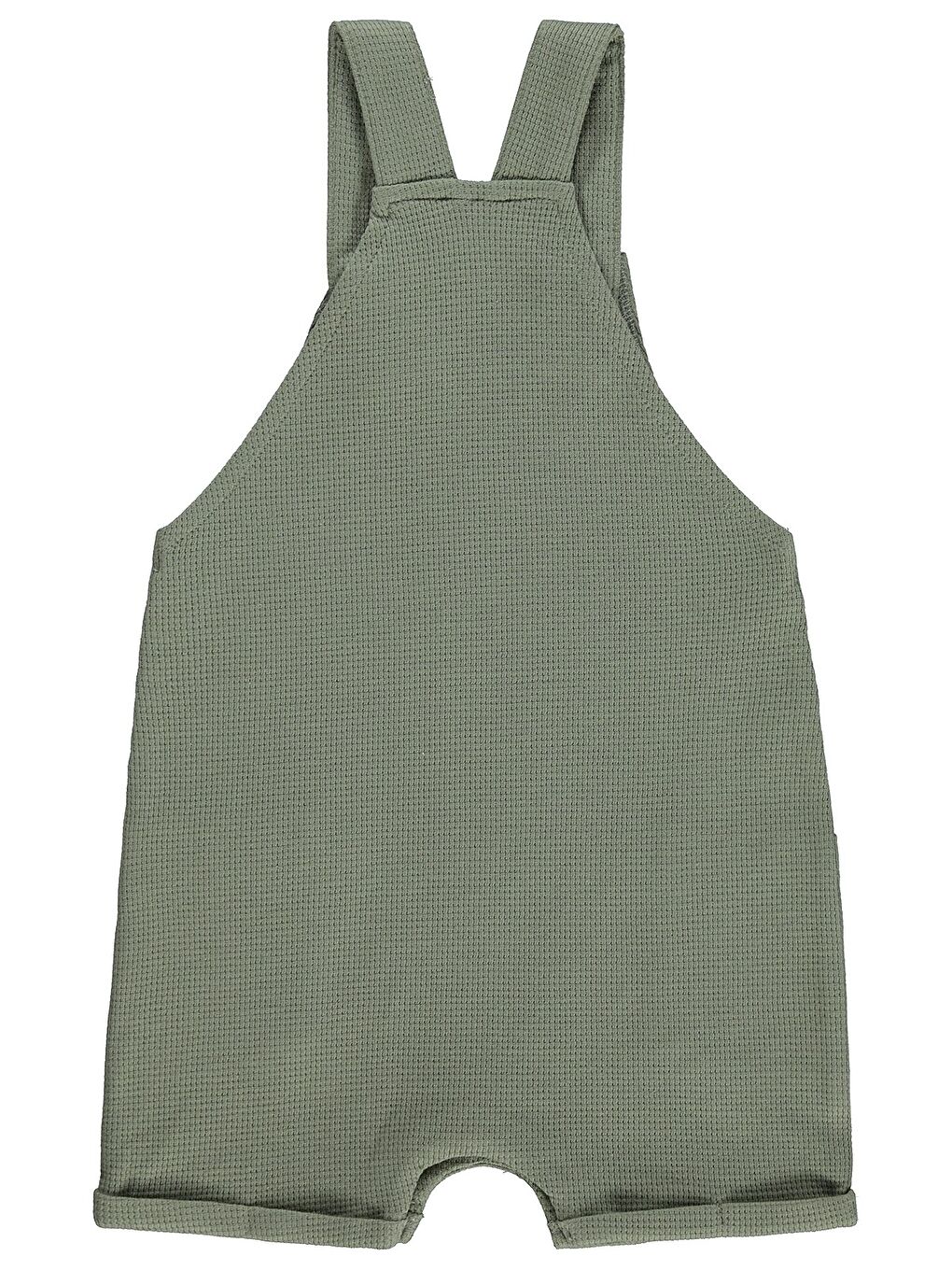 Baby Basic 6-18 Ay Salopet - Haki-1