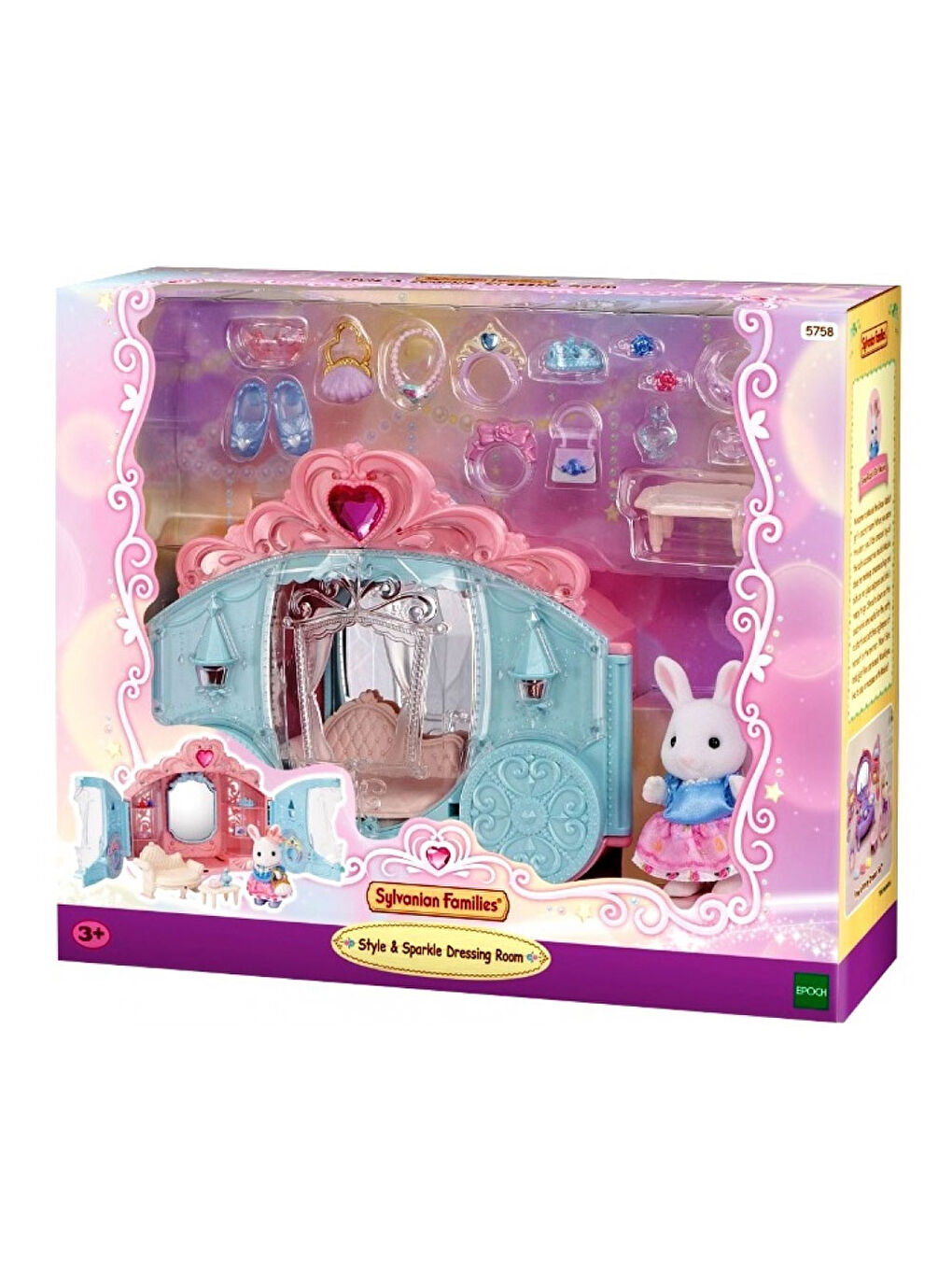 Sylvanian Families Renksiz Işıltılı Giyinme Odası 5758 - 3