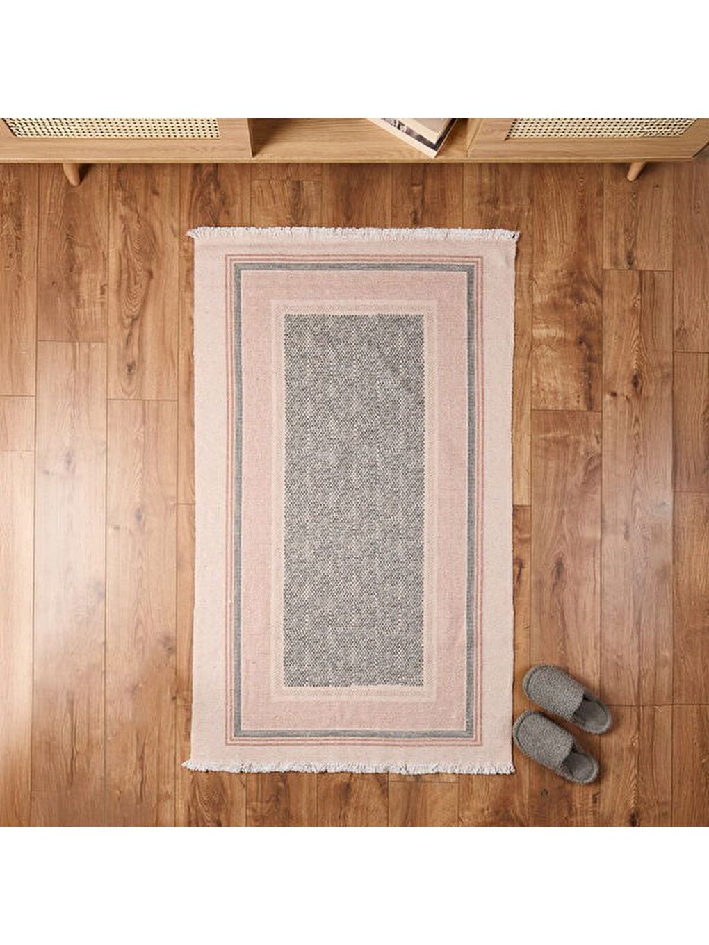 Soft Ombre Kilim - Bej - 80x150 cm