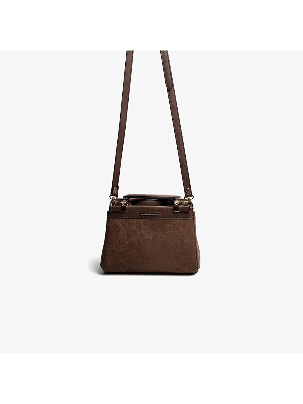 Kahverengi Kadın SP1193-M12 SILVER POLO Kol Çantası Kahve-Kahve-4