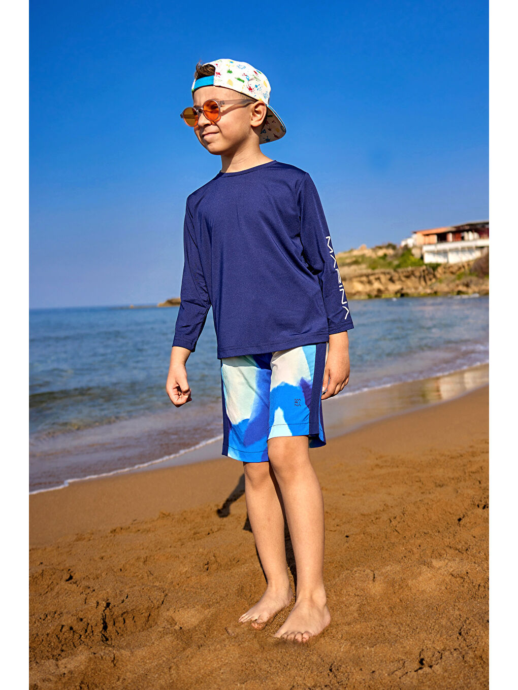 Lacivert Erkek Çocuk Şort CS2501-1