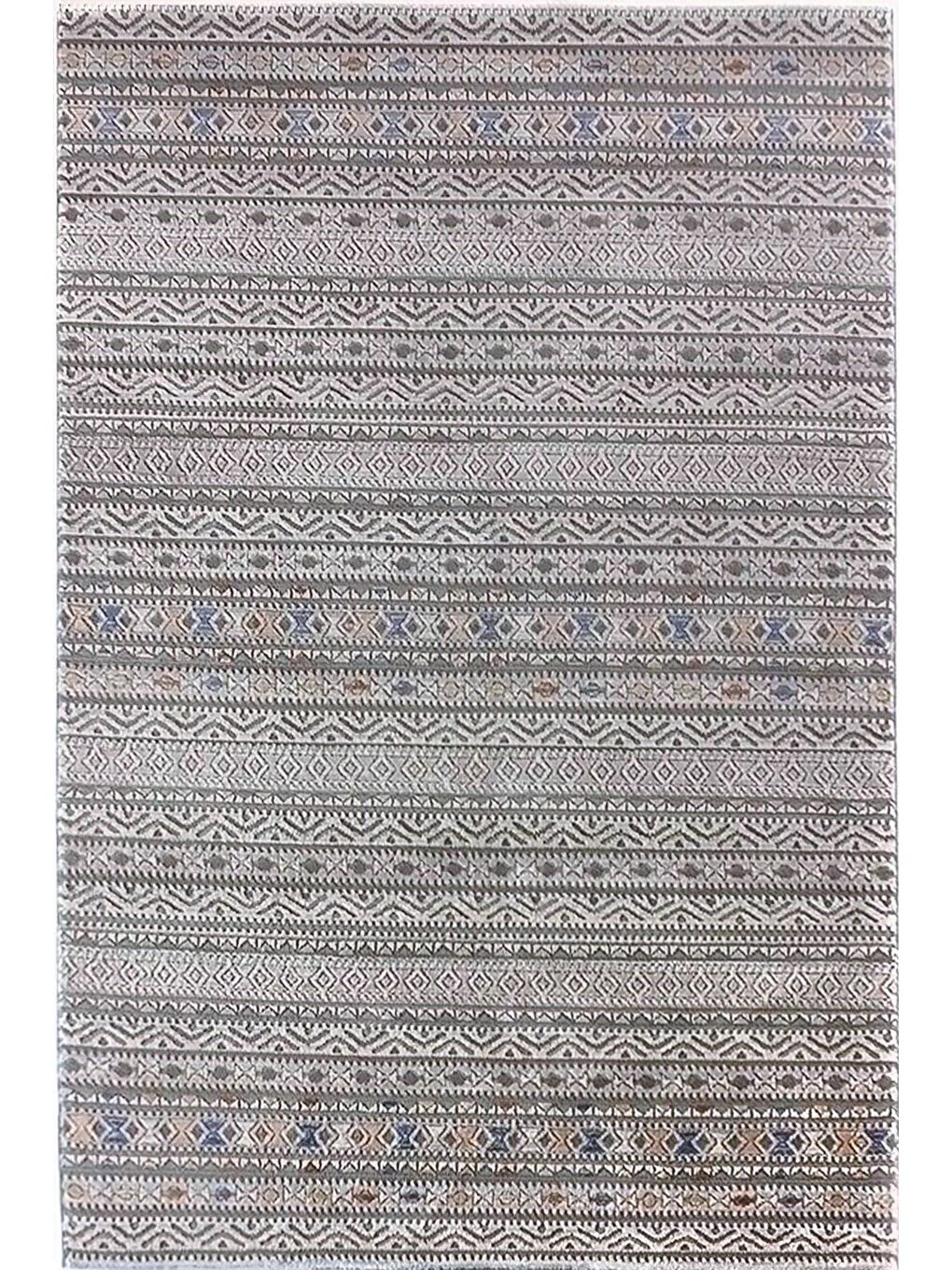 Gri Motto 4584 Modern Dokuma Halı-80x150-4