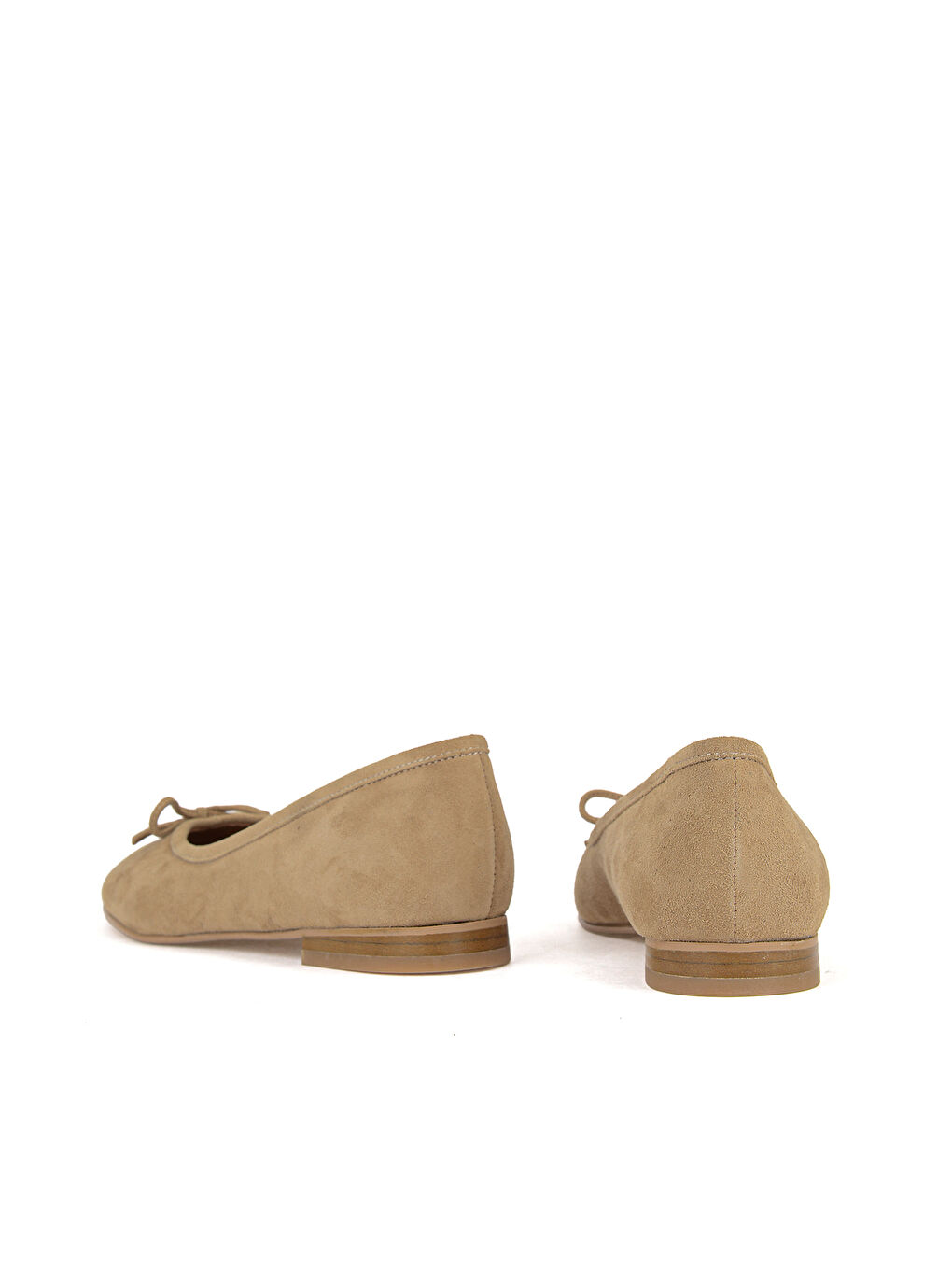 Kahverengi Kadın Hakiki Deri Babet 1611030Z26502 Camel-2