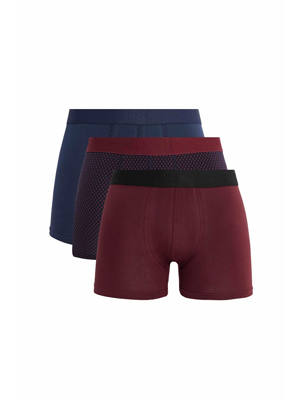 Karışık Erkek 3 Lü Pamuk Elastanlı Esnek Kumaş Boxer