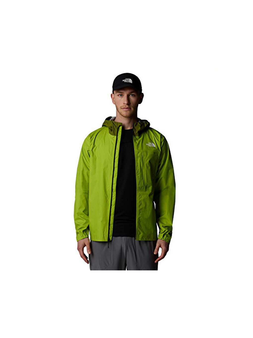 M Higher Run Rain Jacket Erkek Yağmurluk Nf0a88y91mo1 Yeşil