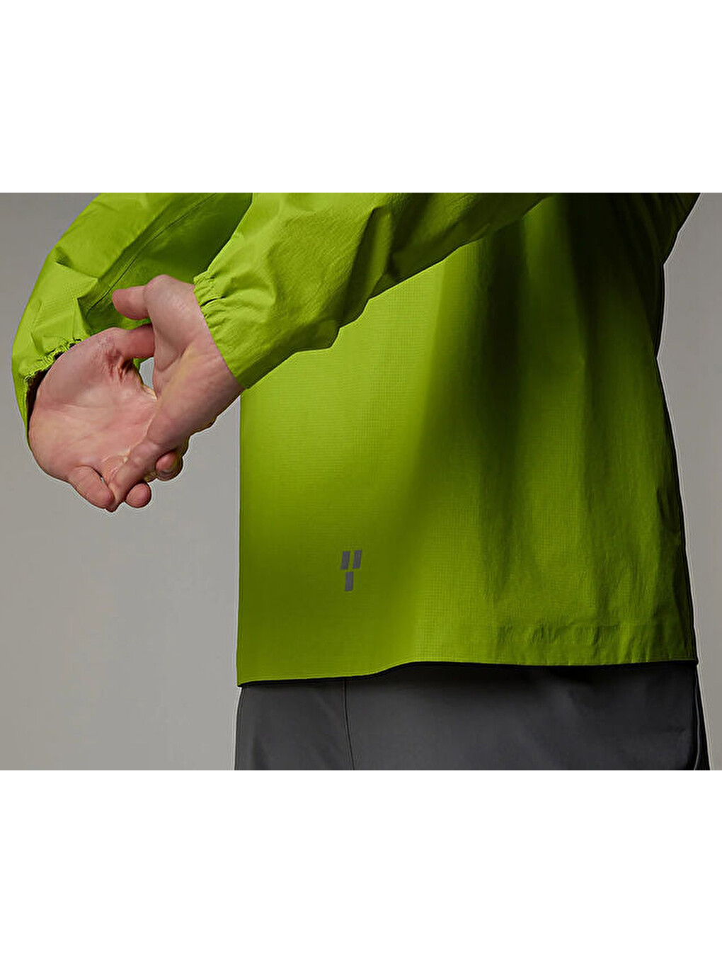 M Higher Run Rain Jacket Erkek Yağmurluk Nf0a88y91mo1 Yeşil-2