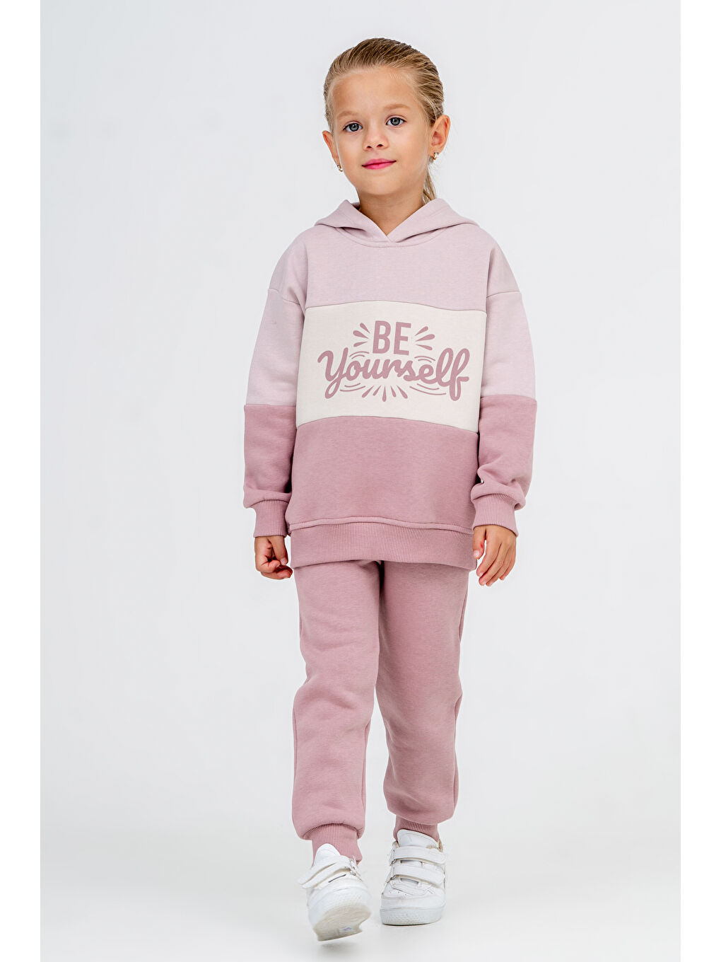 Bi&Em Smile Pudra Pembe Kız Bebek Pudra Be Yourself 1-5 Yaş Takım - 3600-1