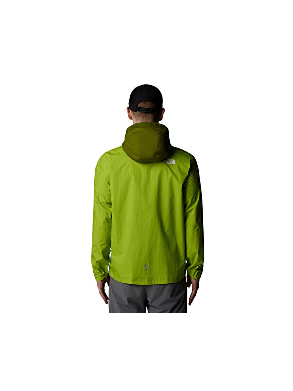 M Higher Run Rain Jacket Erkek Yağmurluk Nf0a88y91mo1 Yeşil-4