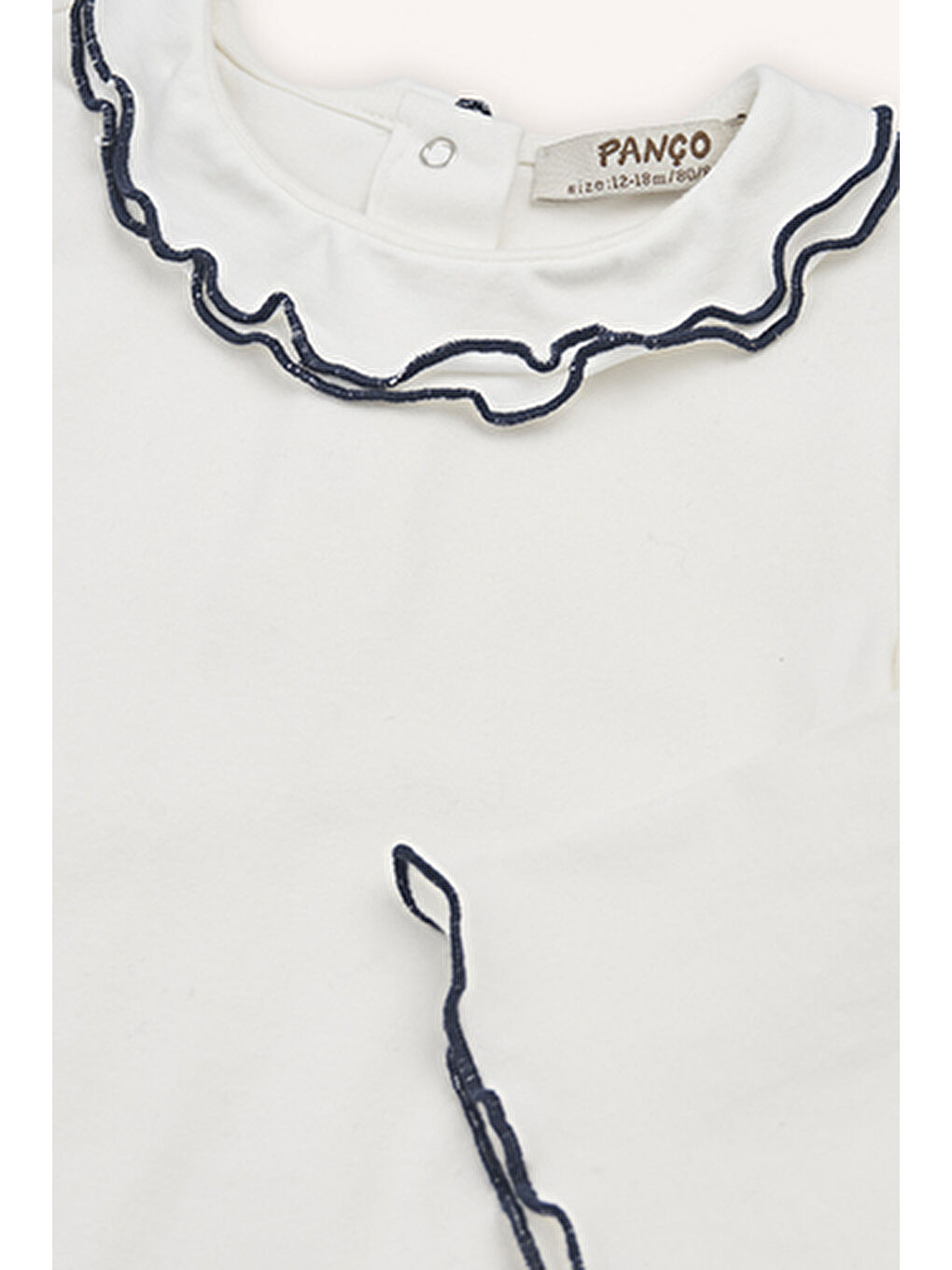 Lacivert Kız Çocuk Uzun Kollu Sweatshirt-2