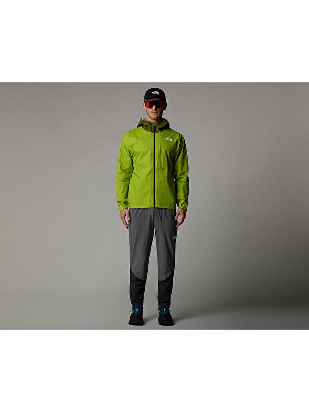 M Higher Run Rain Jacket Erkek Yağmurluk Nf0a88y91mo1 Yeşil-6