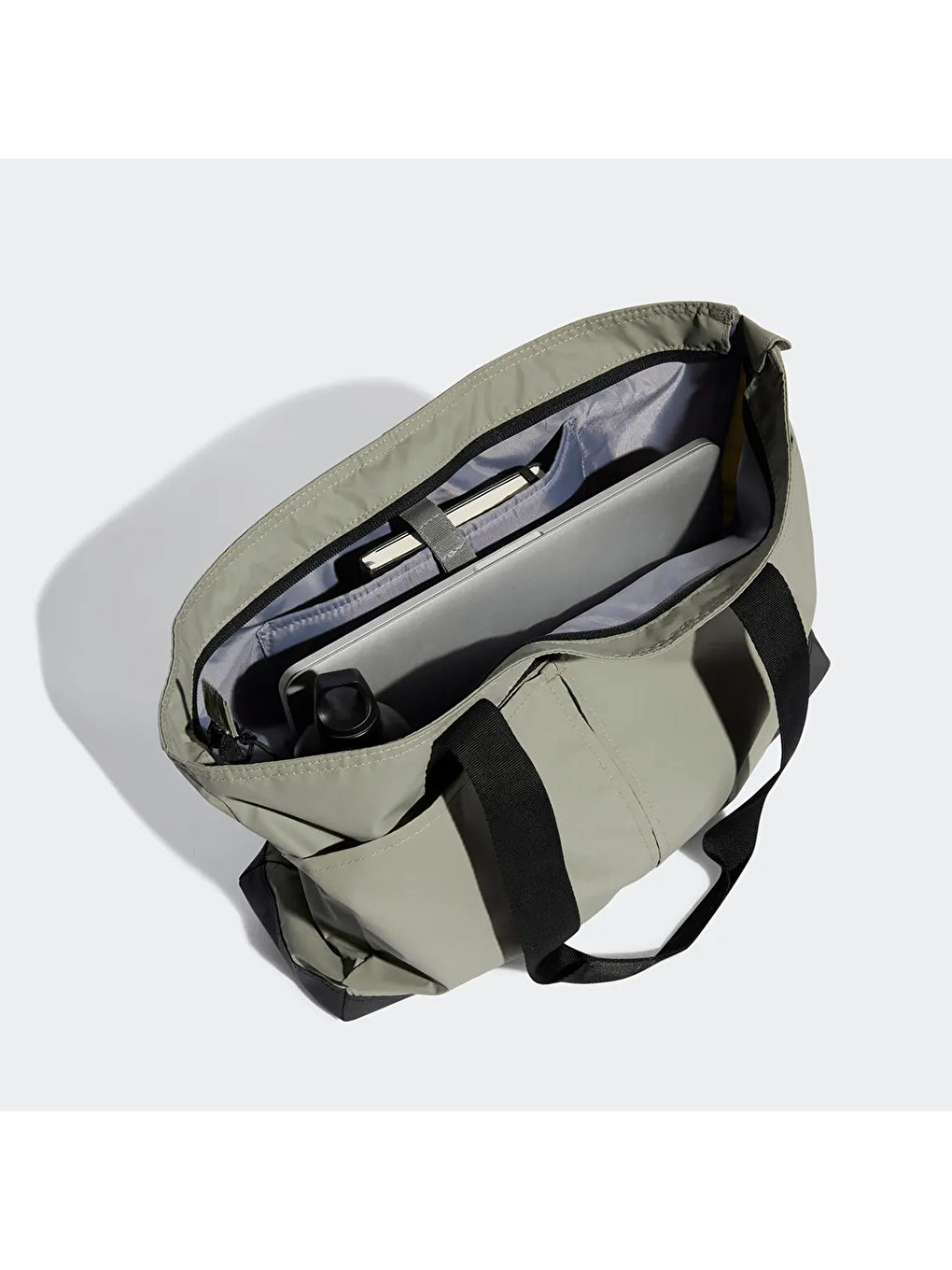 Hybrid Tote Unisex Haki Spor Omuz Çantası-2