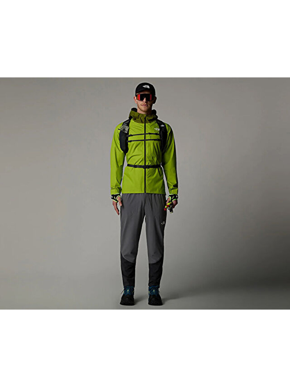 M Higher Run Rain Jacket Erkek Yağmurluk Nf0a88y91mo1 Yeşil-9
