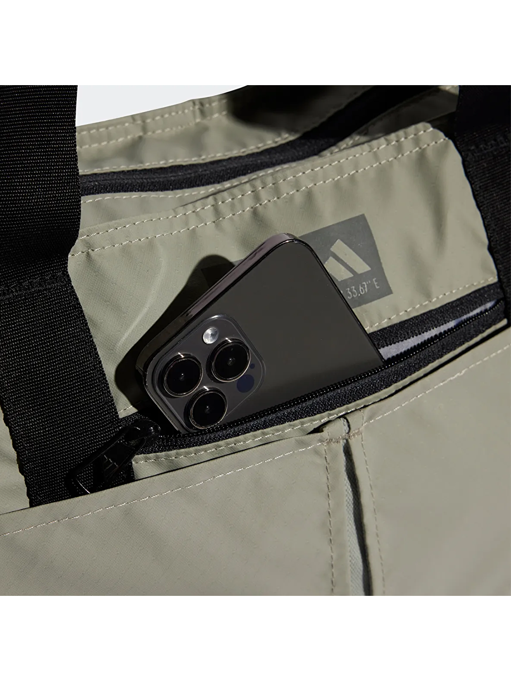 Hybrid Tote Unisex Haki Spor Omuz Çantası-3