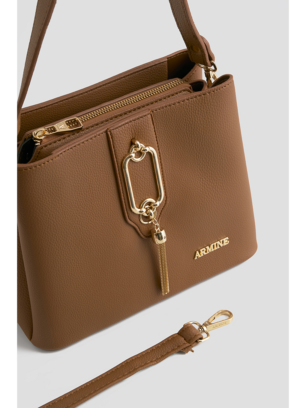 Kahverengi Pia Çanta Taba-1