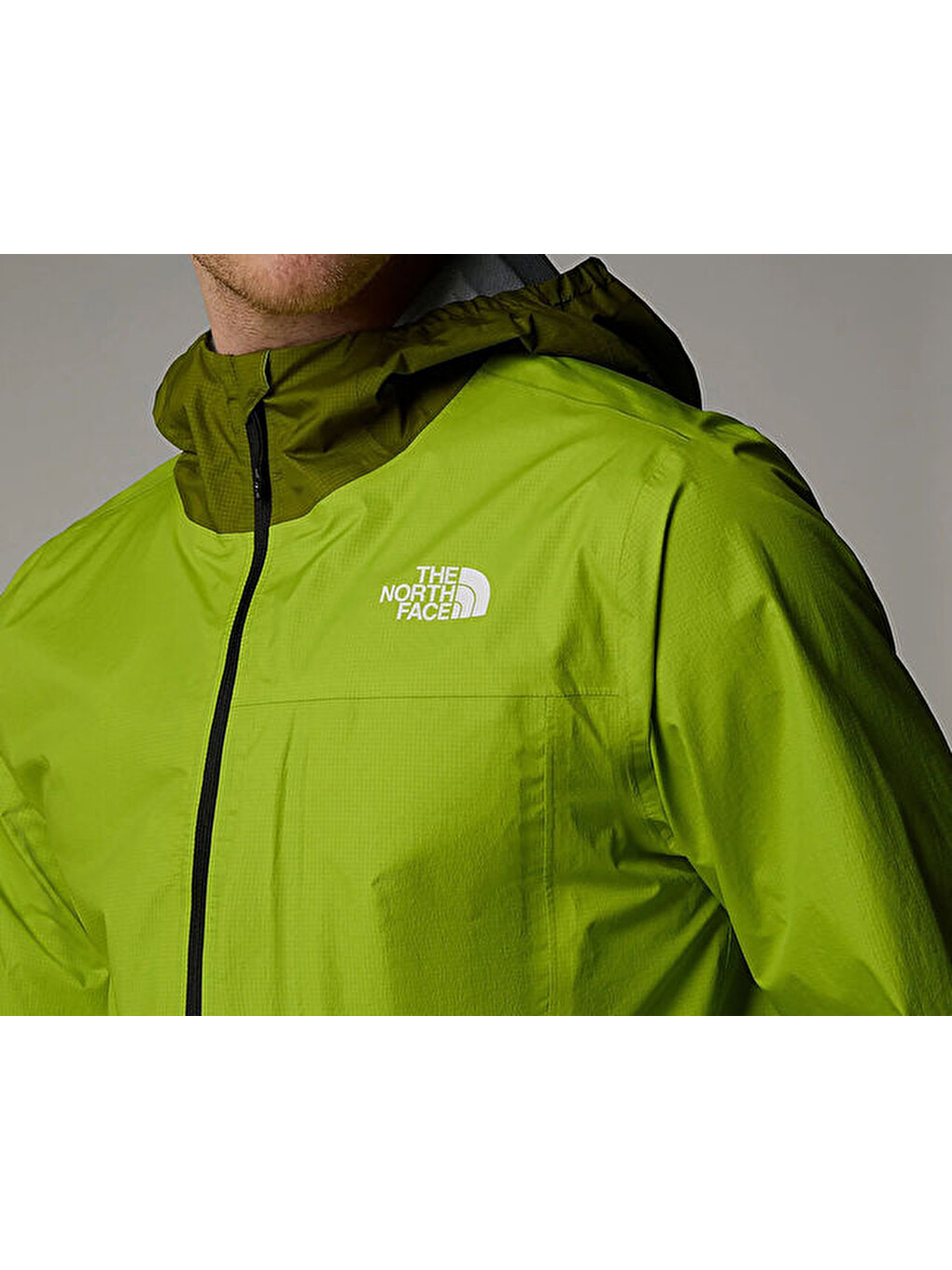 M Higher Run Rain Jacket Erkek Yağmurluk Nf0a88y91mo1 Yeşil-11