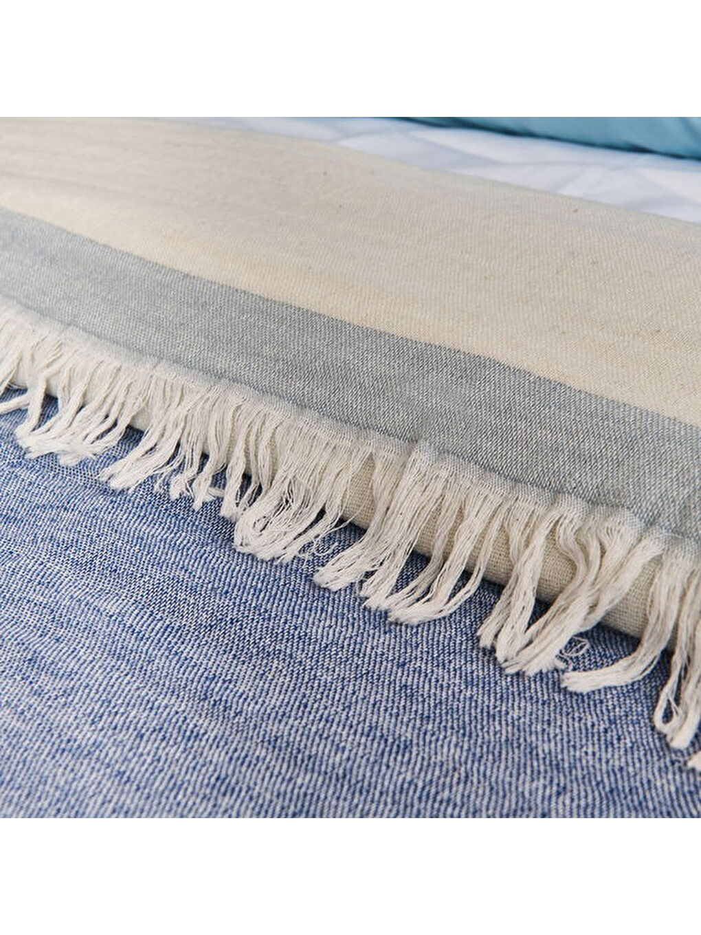 Soft Mesyth Tek Kişilik Yatak Örtüsü - Mavi - 160x220 cm-3