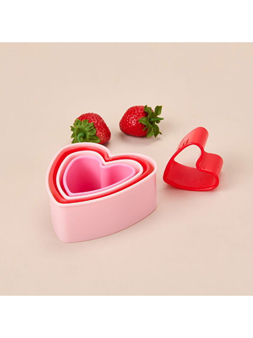 Karışık Kalpli Tatlı Kalıbı - Renkli-2