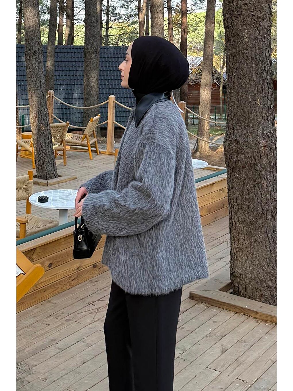 Deri Yaka Mont Antrasit-1